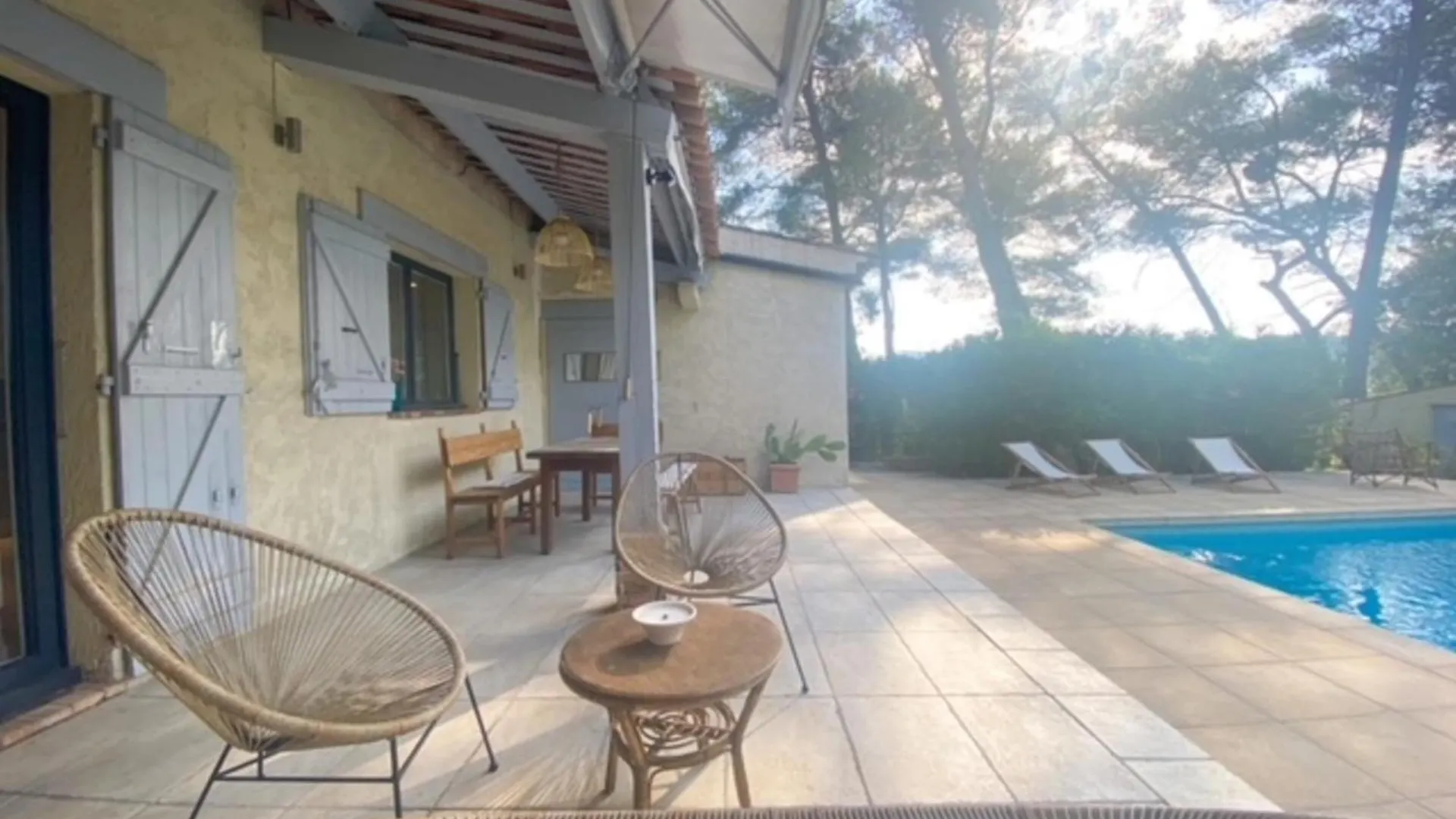Mougins Charming Villa With Swimming Pool 3 Bedrooms In The Pine Forest Francia